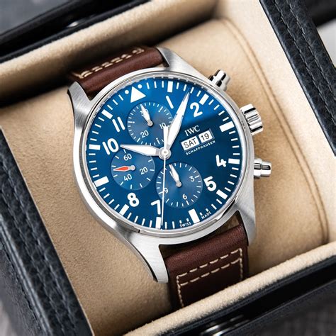 iwc pilot chronograph petit prince|iwc le petit prince price.